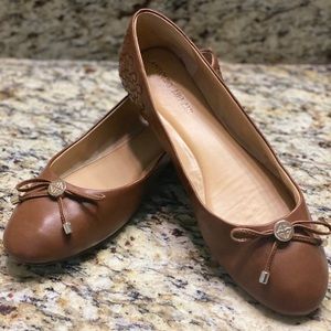 Antonio Melani Leather Ballet Flat